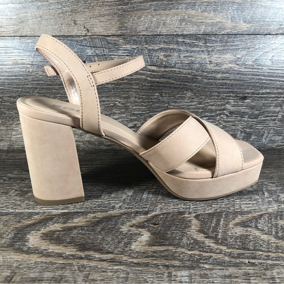 WOMEN'S CHUNKY BLOCK HEEL (SLOPE-H) - Picture 2 of 9